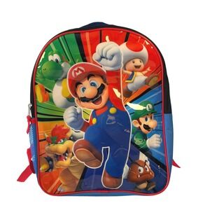 Super Mario Bros Nintendo Kids Backpack | NEW